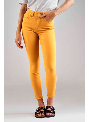 Jeans coupe slim jaune ONLY femme