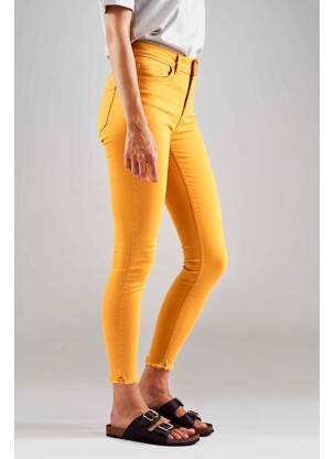 Jeans coupe slim jaune ONLY femme