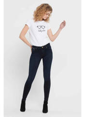 Jeans skinny bleu ONLY pour femme seconde vue
