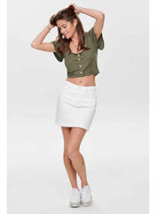 T-shirt vert ONLY pour femme seconde vue