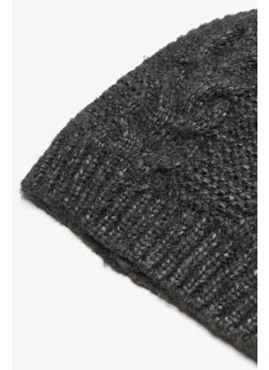 Bonnet gris ONLY femme