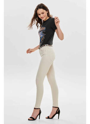 Pantalon slim gris ONLY femme