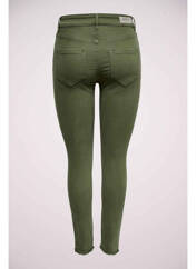 Pantalon slim vert ONLY pour femme seconde vue