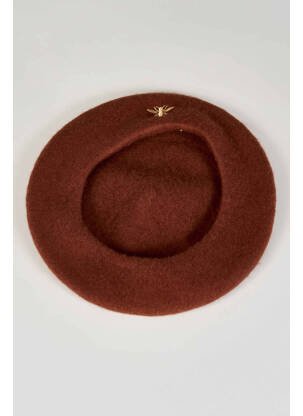 Bonnet marron ONLY femme