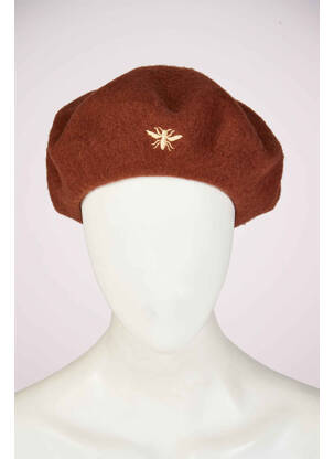 Bonnet marron ONLY femme
