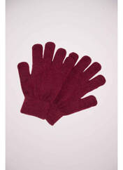 Gants rouge JACQUELINE DE YONG pour femme seconde vue