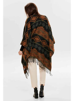Poncho noir ONLY femme