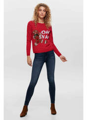 Pull rouge ONLY pour femme seconde vue