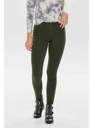 Jeans skinny vert ONLY femme
