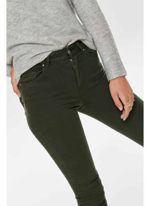 Jeans skinny vert ONLY femme