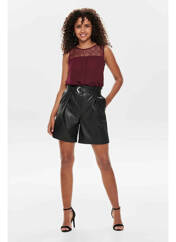 Short noir ONLY pour femme seconde vue