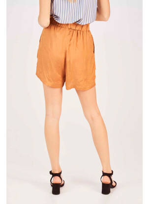Short marron ONLY femme