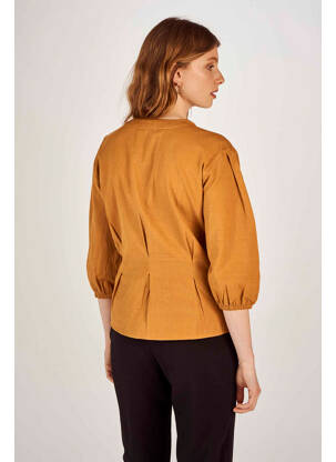 Top marron ONLY femme