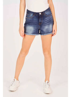 Short bleu ONLY femme