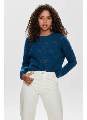 Pull bleu ONLY pour femme