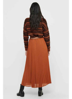 Jupe longue marron ONLY femme
