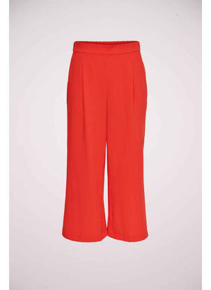 Pantalon 7/8 rouge ONLY femme