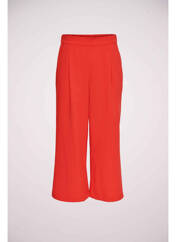 Pantalon 7/8 rouge ONLY pour femme seconde vue