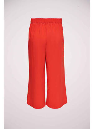 Pantalon 7/8 rouge ONLY femme