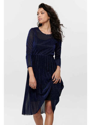 Robe courte bleu ONLY femme