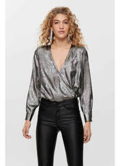 Body argent ONLY pour femme seconde vue
