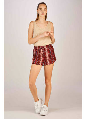 Short rouge ONLY femme