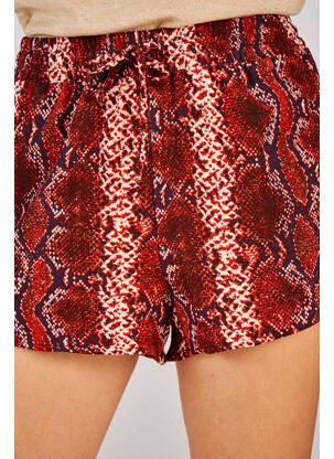 Short rouge ONLY femme