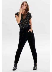 Pantalon slim noir ONLY pour femme seconde vue