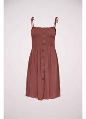 Robe courte marron ONLY pour femme seconde vue