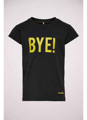 T-shirt noir ONLY pour fille seconde vue