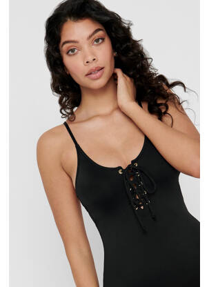 Maillot de bain 1 pièce noir ONLY femme