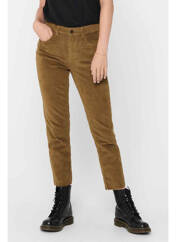 Pantalon droit marron ONLY pour femme seconde vue