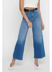 Jeans coupe large bleu ONLY pour femme seconde vue