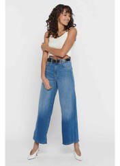 Jeans coupe large bleu ONLY pour femme seconde vue