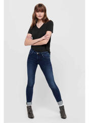 Jeans skinny bleu ONLY pour femme seconde vue