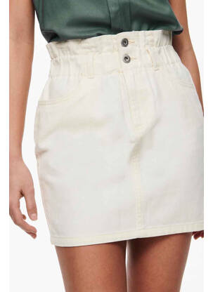 Jupe courte beige ONLY femme