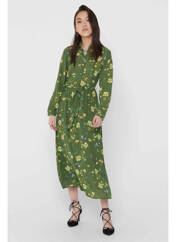 Robe longue vert ONLY pour femme seconde vue