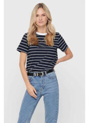 T-shirt bleu JACQUELINE DE YONG pour femme seconde vue