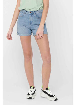 Short bleu ONLY femme