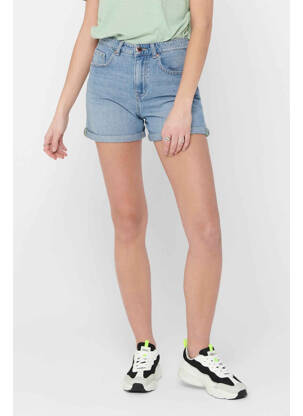 Short bleu ONLY femme