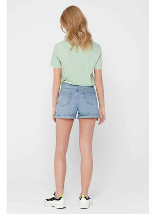 Short bleu ONLY femme
