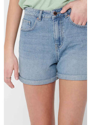 Short bleu ONLY femme