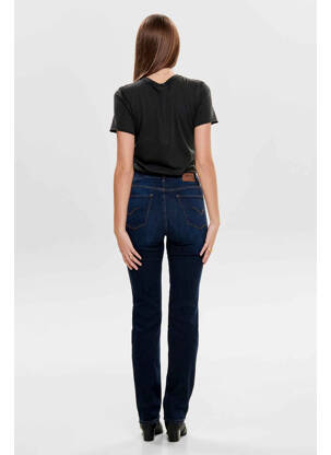 Jeans coupe droite bleu ONLY femme