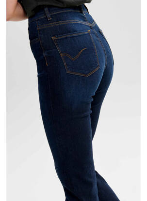 Jeans coupe droite bleu ONLY femme