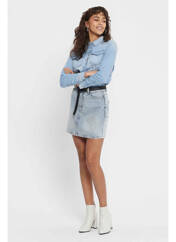 Jupe courte bleu ONLY pour femme seconde vue