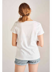 T-shirt blanc ONLY pour femme seconde vue