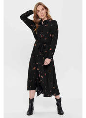 Robe longue noir ONLY pour femme seconde vue