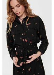 Robe longue noir ONLY pour femme seconde vue