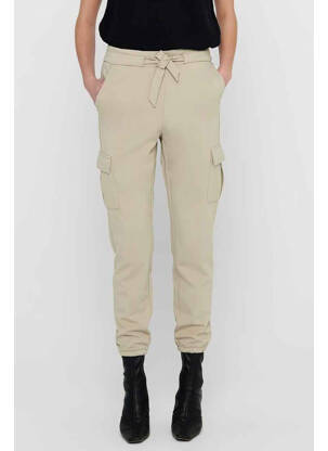 Pantalon cargo beige ONLY femme