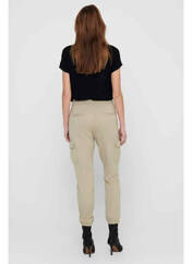 Pantalon cargo beige ONLY pour femme seconde vue